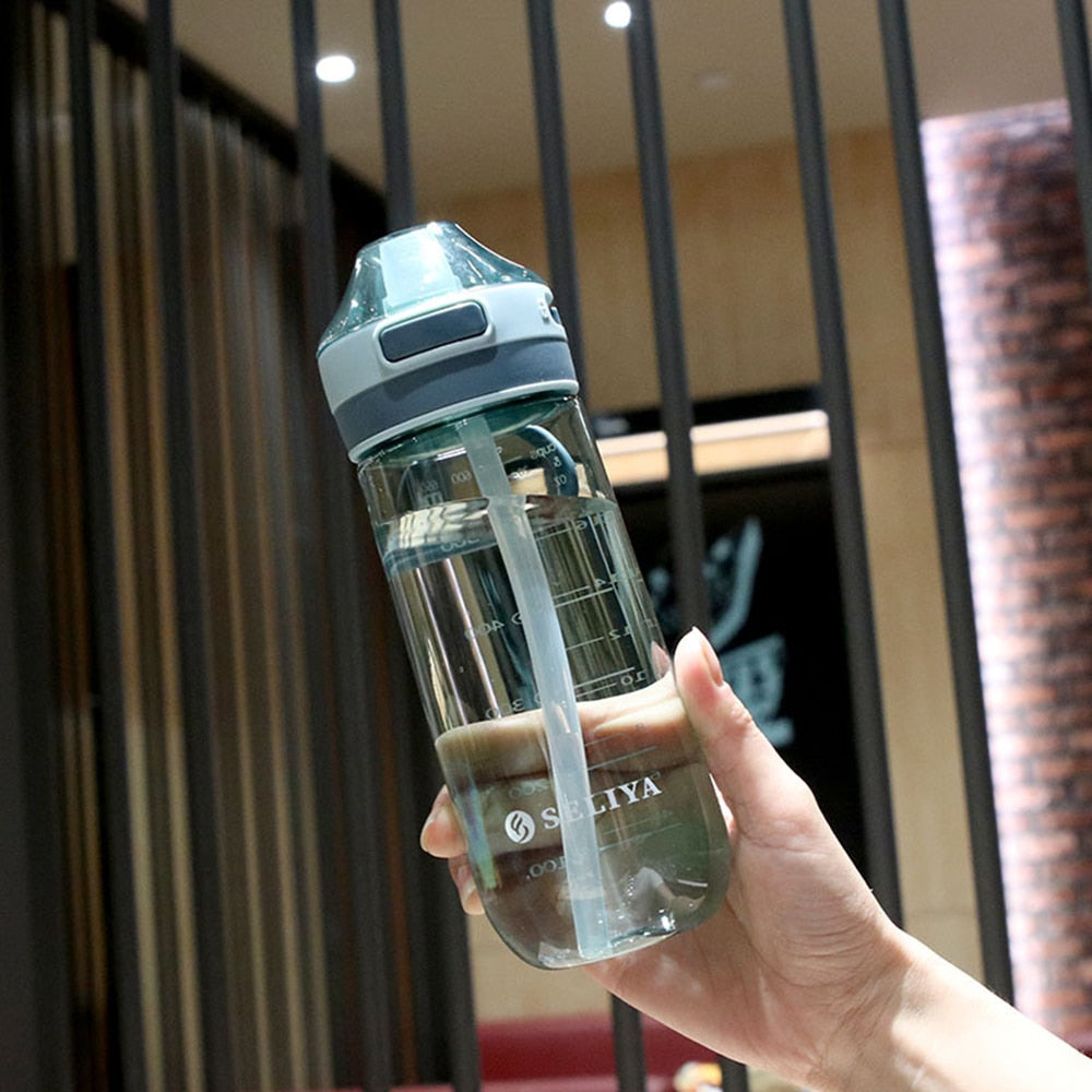 Secure Flip Top Insulated Water Bottle
