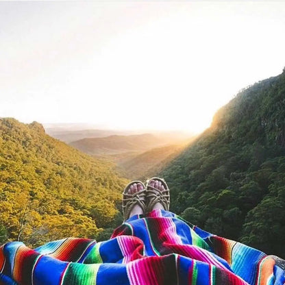Colorful Fiesta Throw Blanket