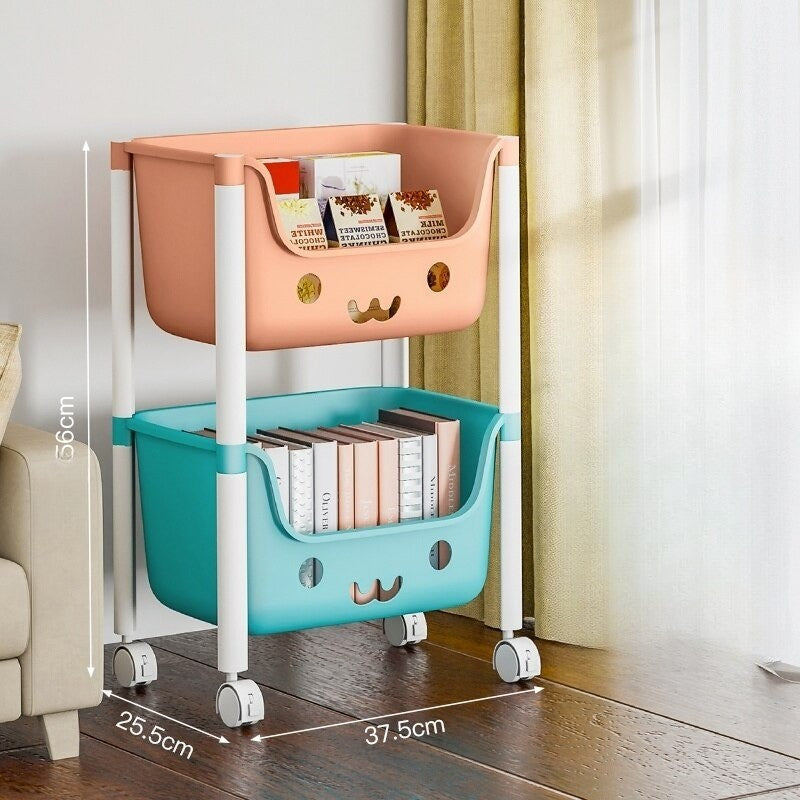 Space Saving Foldable Shelving Storage Rack - Halri