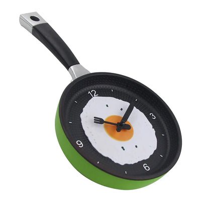 Cute Egg-Shaped Kitchen Wall Clock