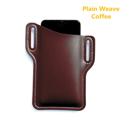 Vintage Style Leather Phone Belt Clip