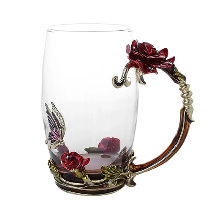 Clear Glass Mug Gift Set for Mom