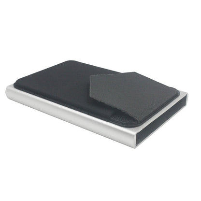 Slim Metal RFID Secure Wallet with Easy Slide Open