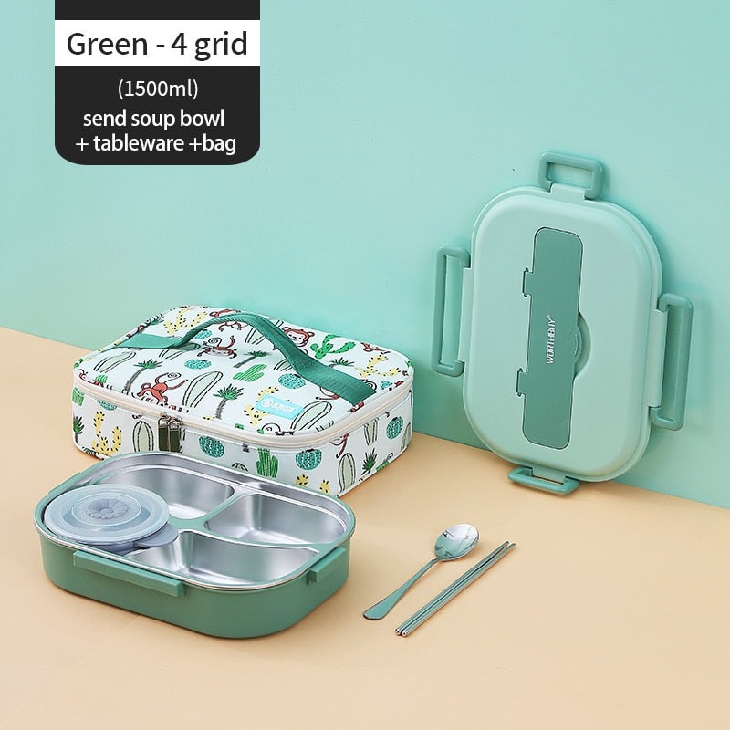 Insulated Bento Kids Stainless Steel Lunch Container