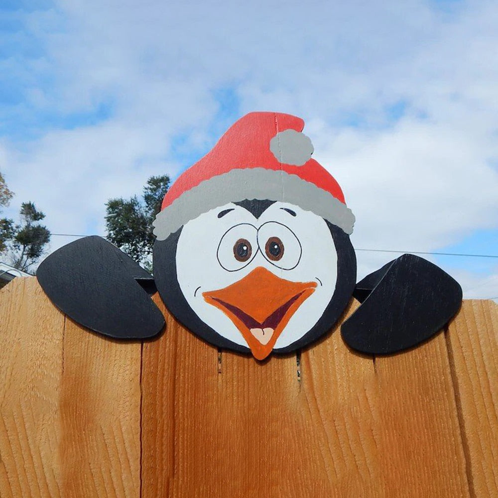 Fun Santa Outdoor Xmas Decor
