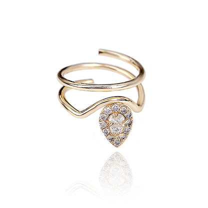 Edgy Metal Slim Stacking Rings