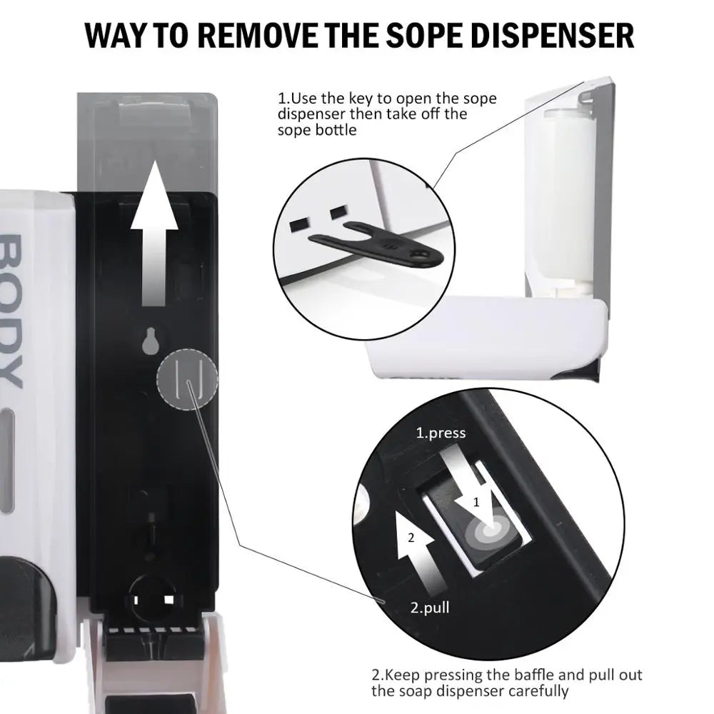 Easy Install Shower Caddy Dispenser