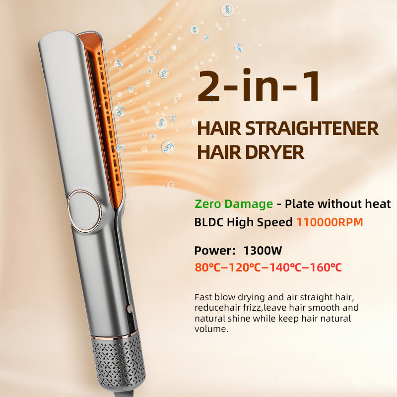 Dual Function Hair Dryer Straightener