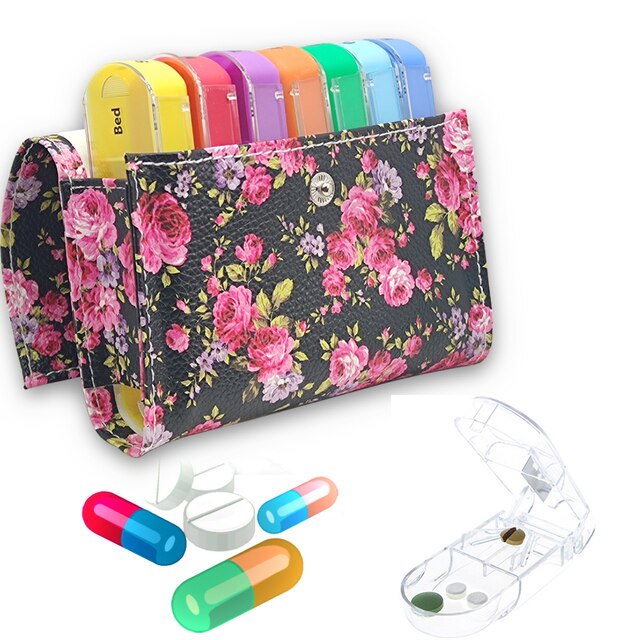 Daily Medication Organizer Pill Case