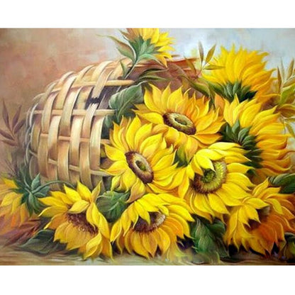 Colorful Floral Paint by Number Kit