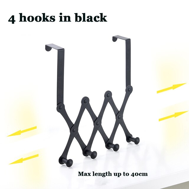 Space Saving Door Hanging Closet Organizer Hook