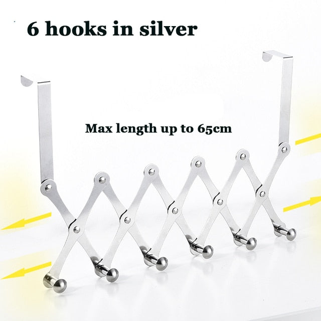 Space Saving Door Hanging Closet Organizer Hook