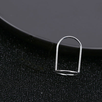 Edgy Metal Slim Stacking Rings