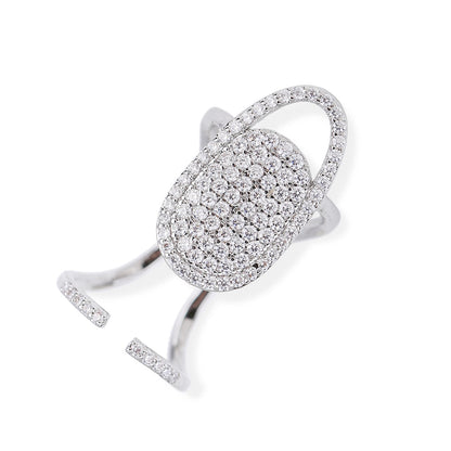 Edgy Metal Slim Stacking Rings