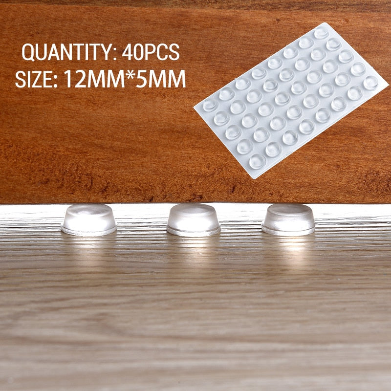 Soft Touch Adhesive Silicone Cabinet Bumper Pads