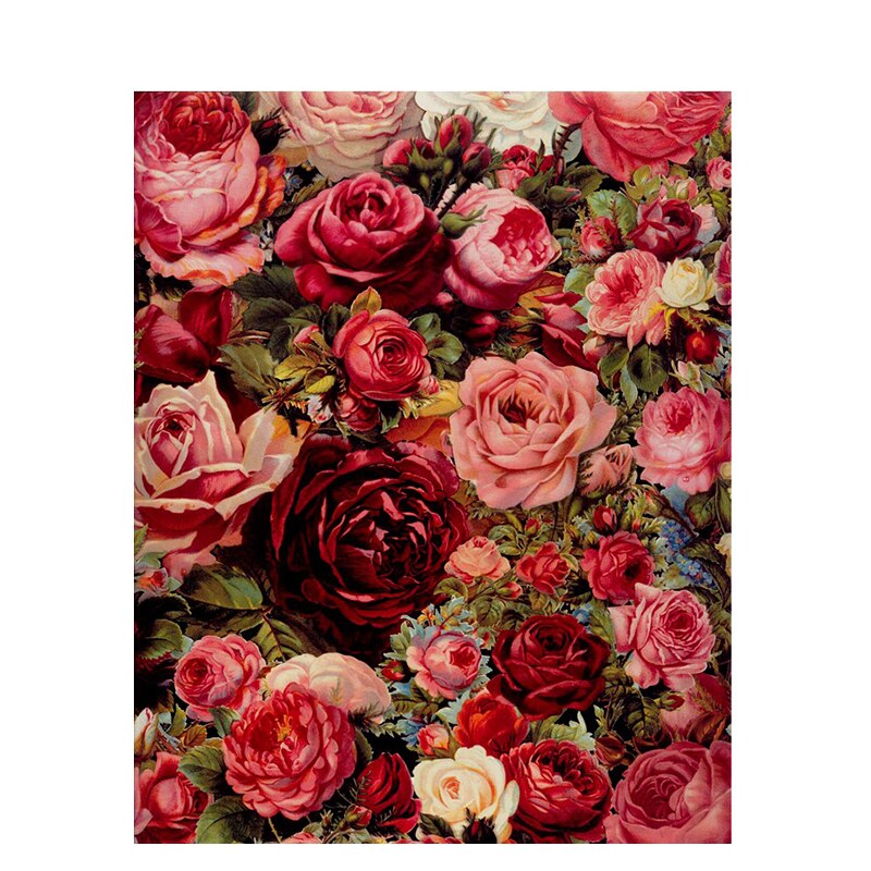 Colorful Floral Paint by Number Kit