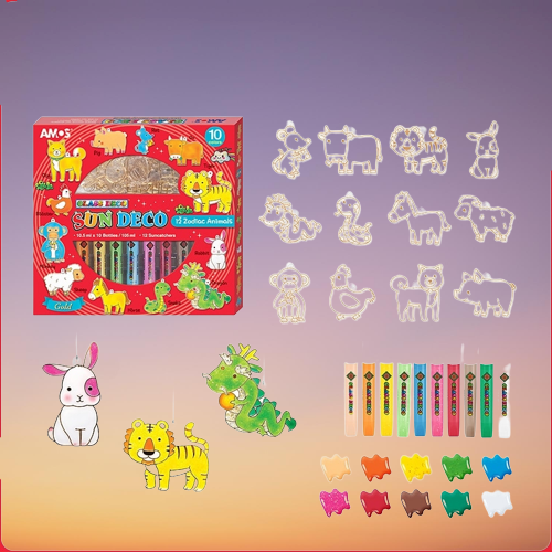 Easy Christmas Glass Painting Kit
