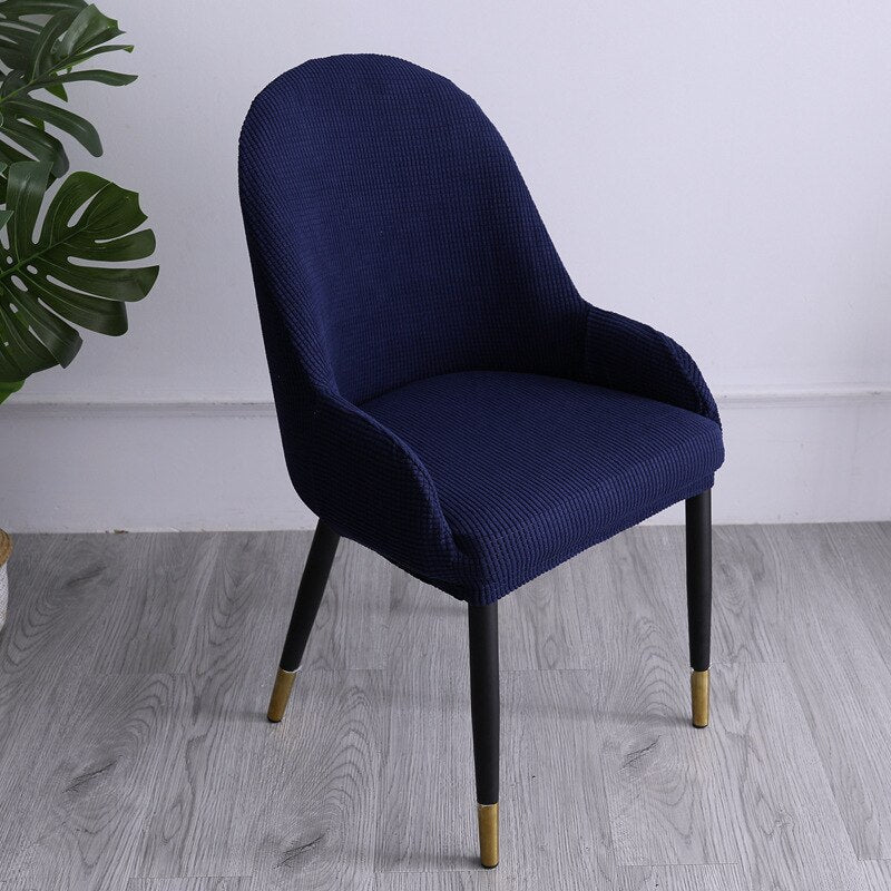 Stretchy Snug Fit Curved Chair Protector