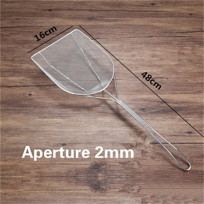 Premium Metal Frying Skimmer Spatula