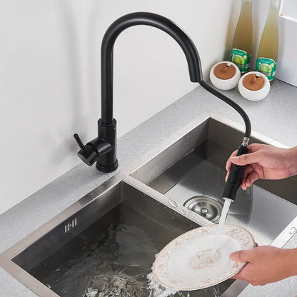 Easy Touch Kitchen Faucet with Pull-Out Spray Nozzle