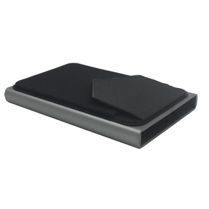 Slim Metal RFID Secure Wallet with Easy Slide Open
