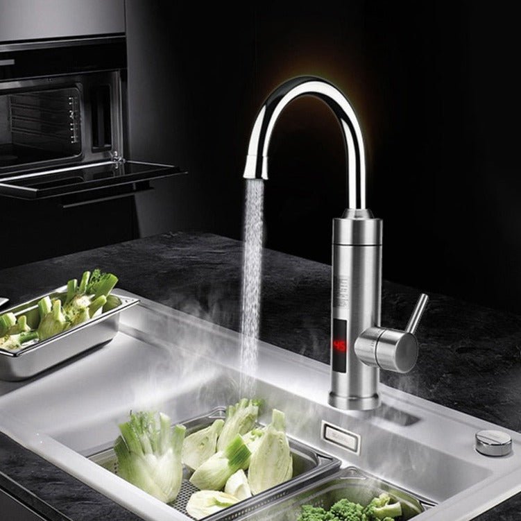 Instant Hot Water Kitchen Faucet with LED Display - Halri