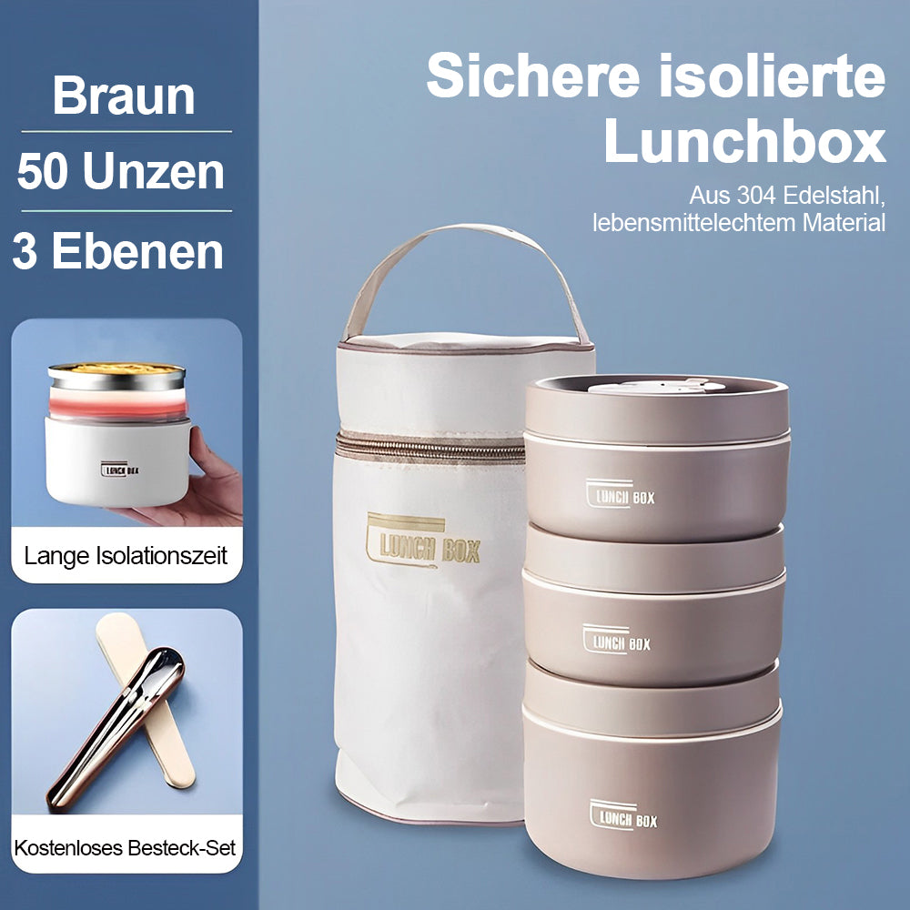 Thermal Insulated Lunch Box Container Set