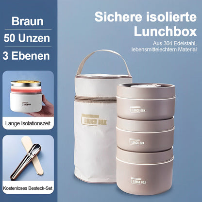 Thermal Insulated Lunch Box Container Set