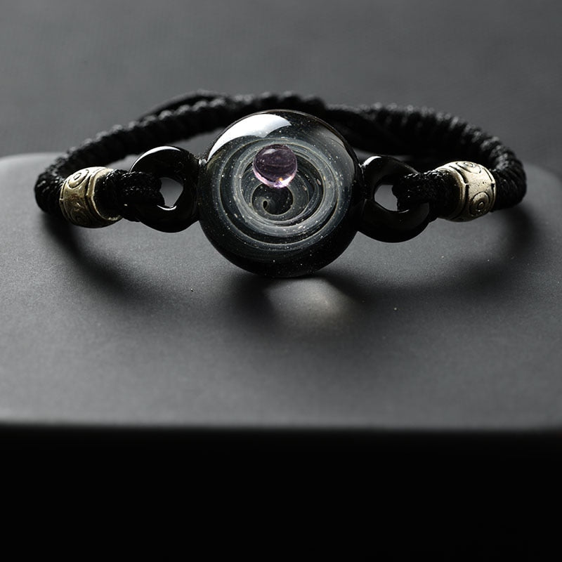 Unique Space Beaded Wristband