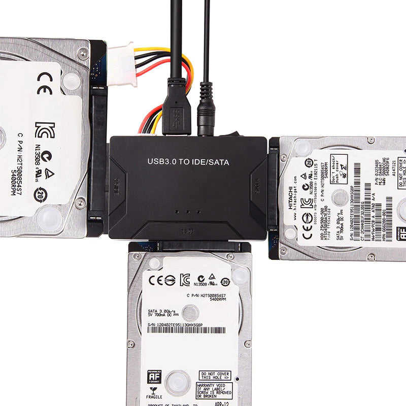 Fast USB 3.0 Hard Drive Converter Adapter
