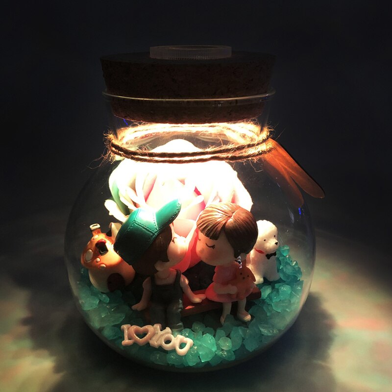 Colorful 3D Fantasy LED Table Lamp
