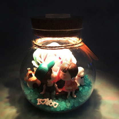 Colorful 3D Fantasy LED Table Lamp