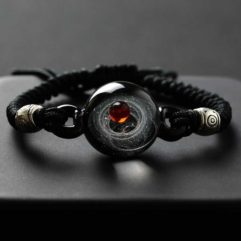 Unique Space Beaded Wristband