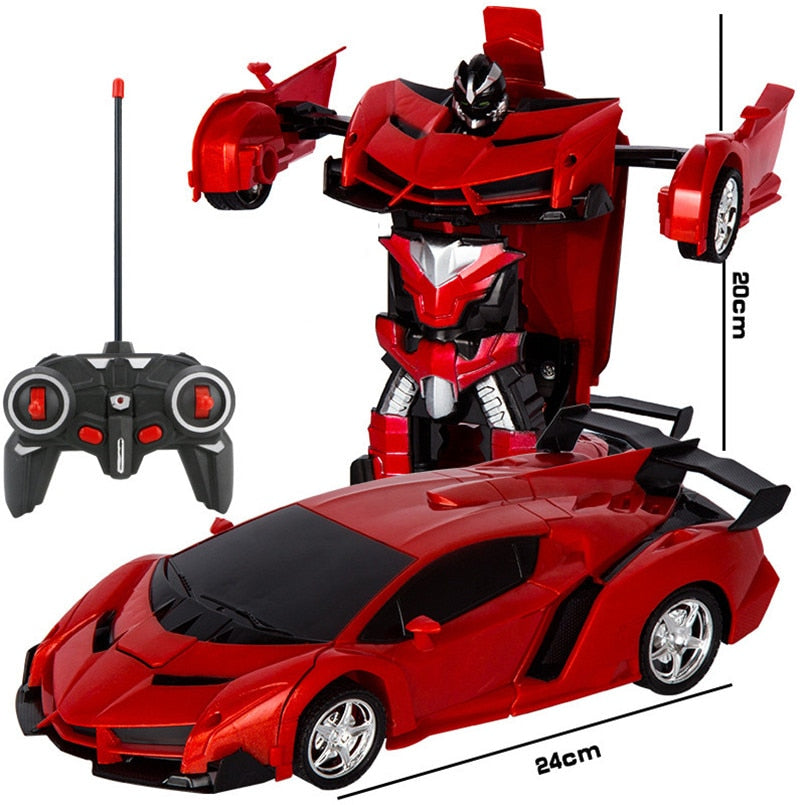 Turbo 2 in 1 Transforming Remote Control Car - Halri