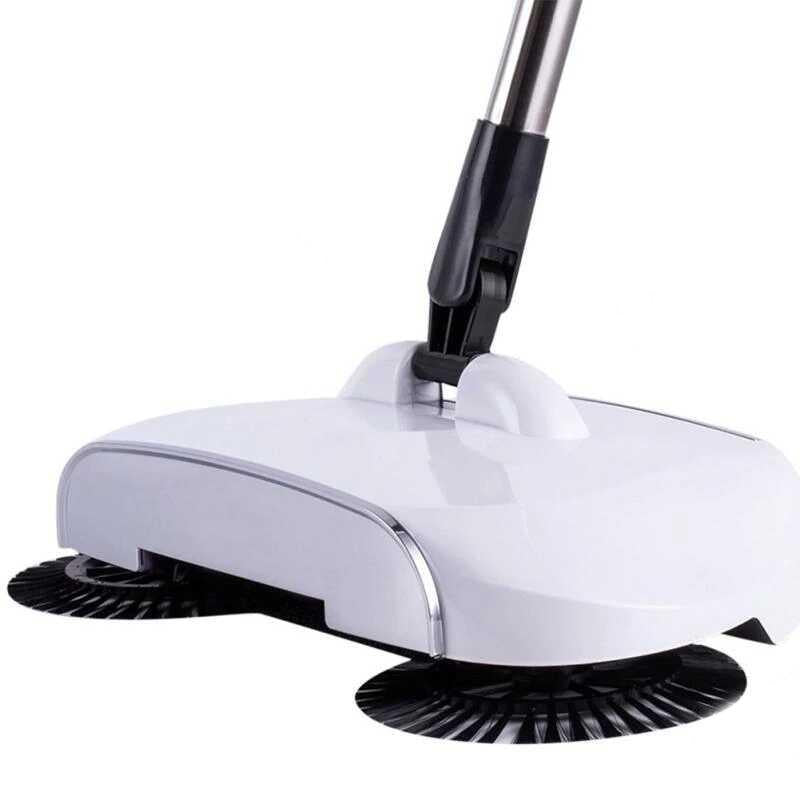 Manual 360° Spin Broom Sweeper No Battery Required