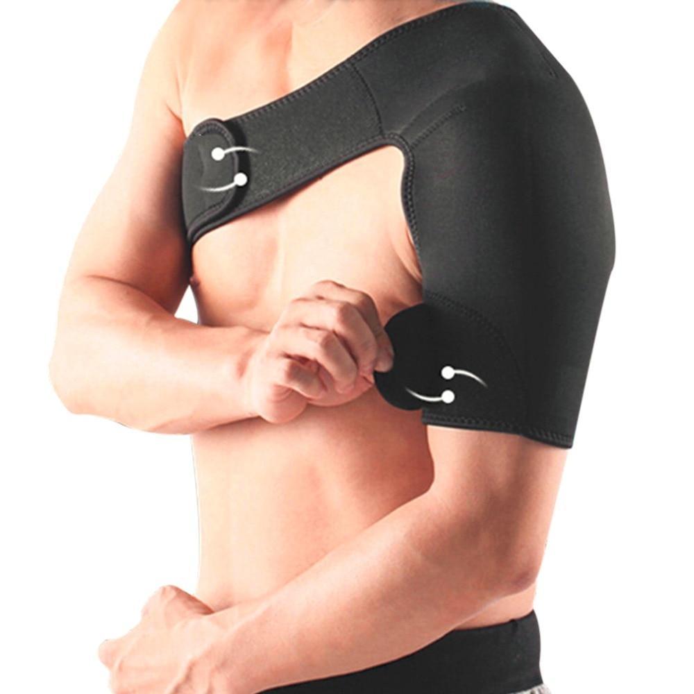 Sports Shoulder Support Adjustable Neoprene Brace - Halri
