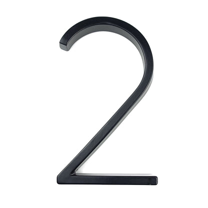 Big Stainless Steel House Number Plate