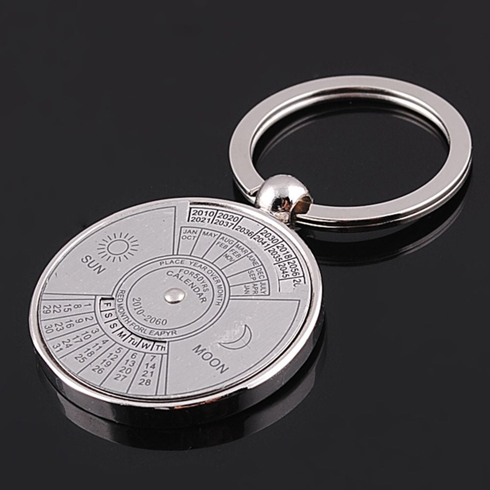 Compact Mini Metal Daily Planner Keychain - Halri