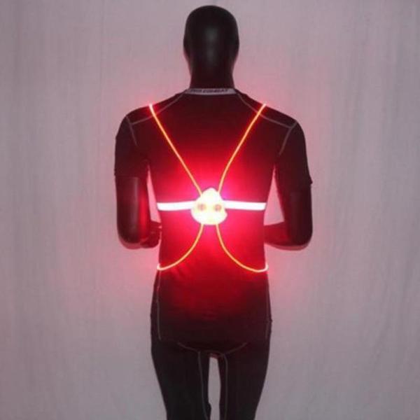 Visible High Visibility Running Vest for Night Use