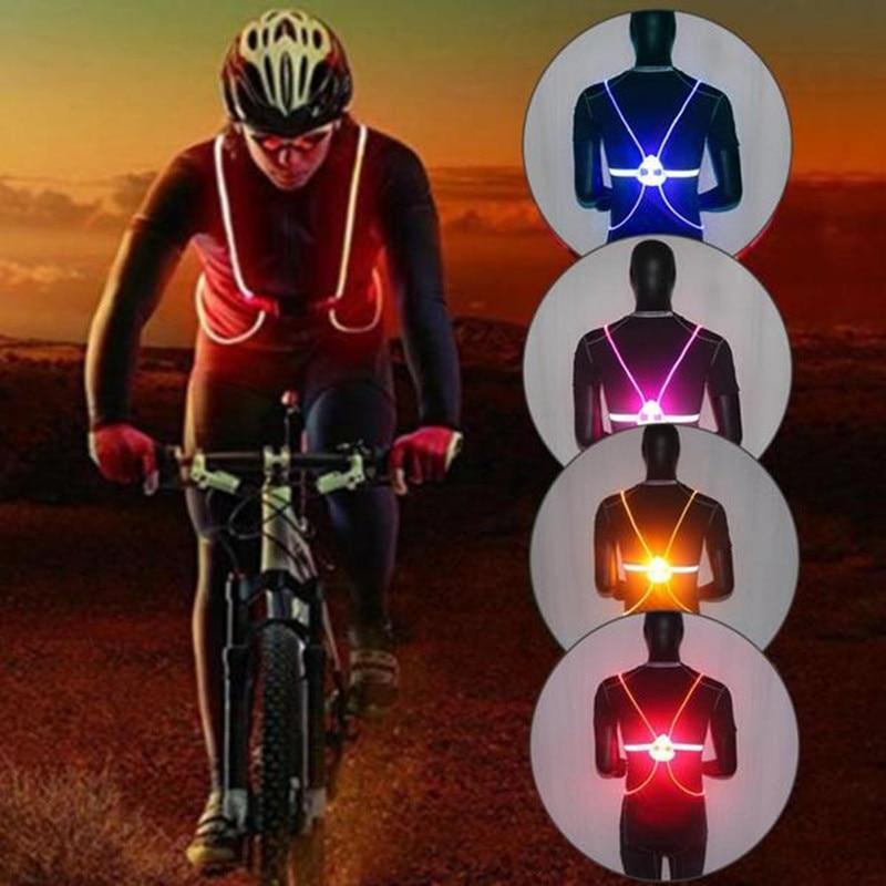 Visible High Visibility Running Vest for Night Use - Halri