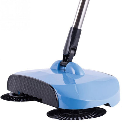 Manual 360° Spin Broom Sweeper No Battery Required
