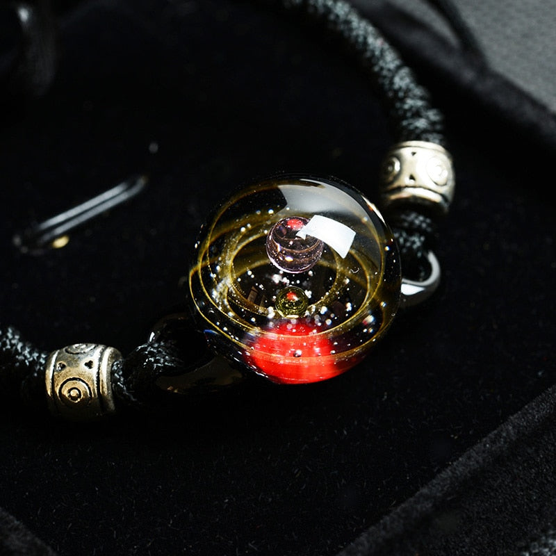 Unique Space Beaded Wristband