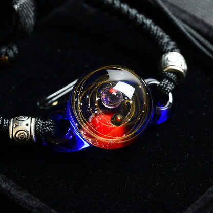 Unique Space Beaded Wristband