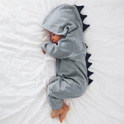 Cozy Dino Baby Romper Suit