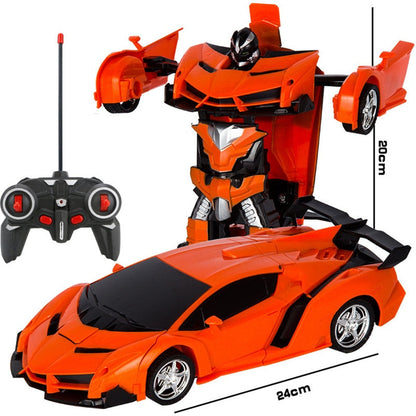 Turbo 2 in 1 Transforming Remote Control Car