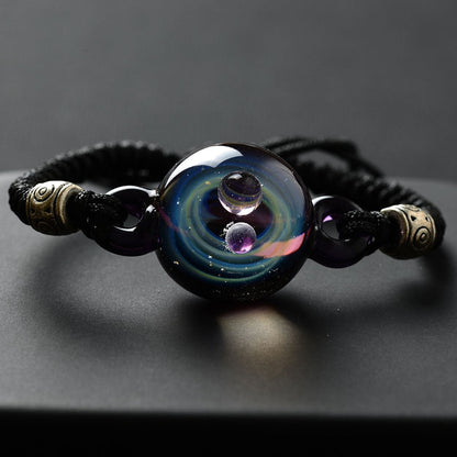Unique Space Beaded Wristband