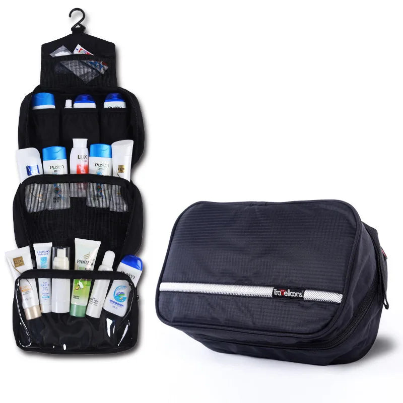 Spacious Water Resistant Travel Toiletry Bag for Men Women