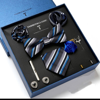 Elegant Men's Tie Set in Premium Box