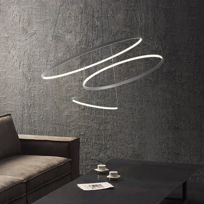 Circular Crystal Ceiling Light