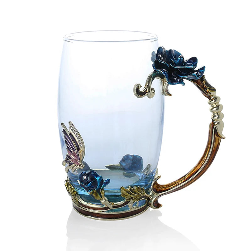 Clear Glass Mug Gift Set for Mom
